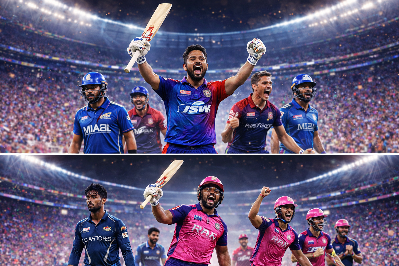 IPL 2026 Thriller: Delhi Capitals Cruise Past MI as Rajasthan Royals Edge Gujarat in Last-Over Drama